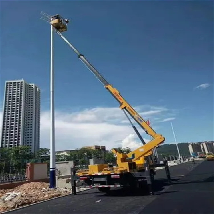 温州洞头维修路灯的曲臂升降车出租