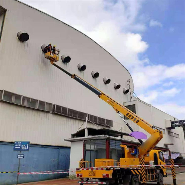 温州洞头高空作业车出租服务：专业广告牌安装解决方案